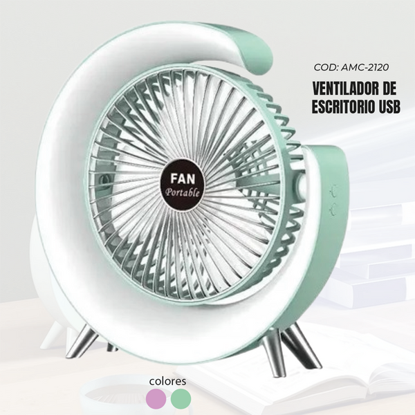 VENTILADOR DE ESCRITORIO USB